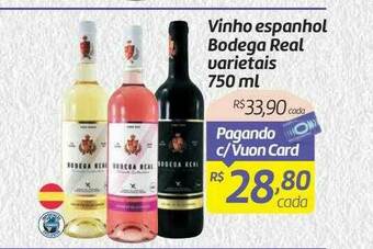 Comper Vinho Espanhol Bodega Real Varietais oferta