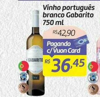 Comper Vinho Português Branco Gabarito oferta