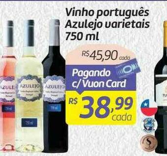 Comper Vinho Português Azulejo Varietais oferta