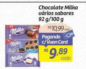 Comper Chocolate Milka Varios Sabores oferta