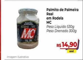 Hiper Moreira Palmito De Palmeira Real Em Rodela Mc oferta