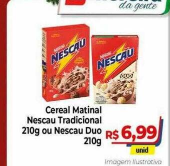 Hiper Moreira Cereal Matinal Nescau Tradicional Ou Nescau Duo oferta
