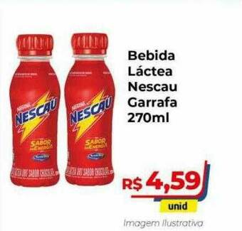 Hiper Moreira Bebida Láctea Nescau Garrafa oferta
