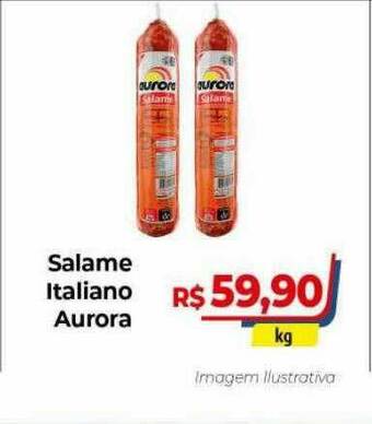 Hiper Moreira Salame Italiano Aurora oferta