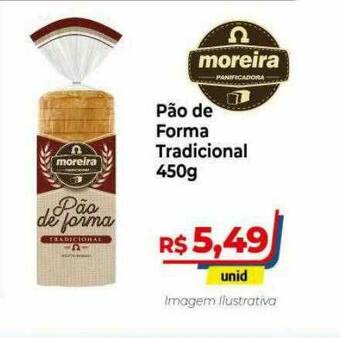 Hiper Moreira Pão De Forma Tradicional oferta