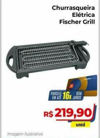 Churrasqueira Elétrica Fischer Grill