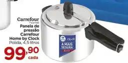 Carrefour Panela de pressão Carrefour Home by Clock Polida, oferta