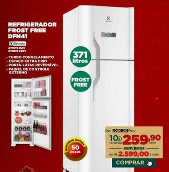 Móveis Simonetti Refrigerador Frost Free Dfn41 oferta