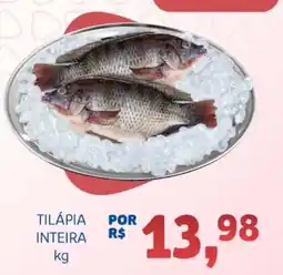 Tilápia por inteira