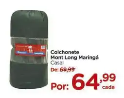 Carrefour Colchonete Camping Mont Long Maringá Casal oferta