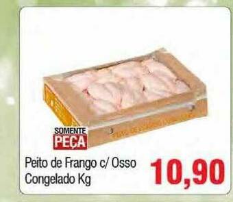 Spani Atacadista Peito De Frango C Osso Congelado Kg oferta