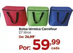 Carrefour Bolsa térmica Carrefour oferta