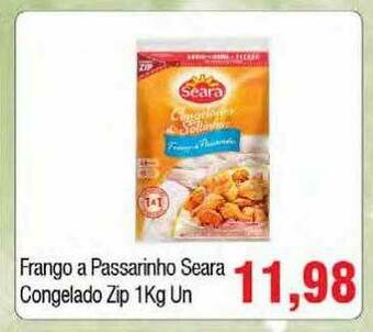 Spani Atacadista Frango A Passarinho Seara Congelado Zip oferta
