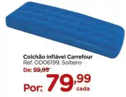 Carrefour Colchão inflável Carrefour oferta