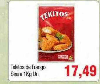 Spani Atacadista Tekitos De Frango Seara oferta