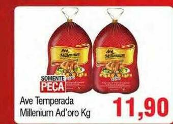 Spani Atacadista Ave Temperada Millenium Ad'oro Kg oferta