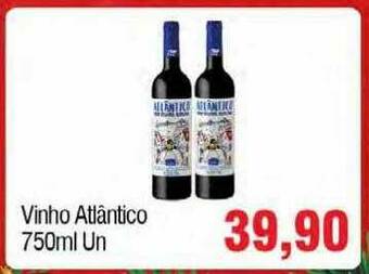 Spani Atacadista Vinho Atlântico oferta