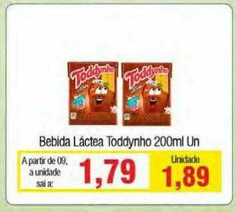 Spani Atacadista Bebida Láctea Toddynho oferta