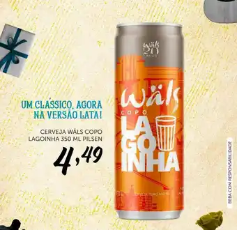 Super Nosso Cerveja Wäls Copo Lagoinha Pilsen oferta