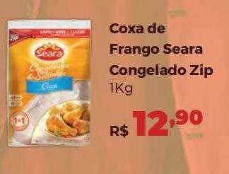 Villarreal Supermercados Coxa De Frango Seara Congelado Zip oferta