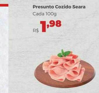 Villarreal Supermercados Presunto Cozido Seara oferta
