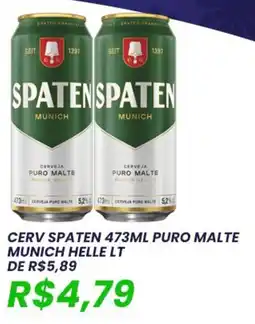 Cerv Spaten Puro Malte Munich helle lt