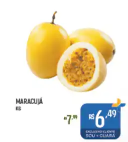 Supermercado Guará Maracujá oferta