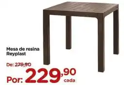 Carrefour Mesa de resina Reyplast oferta