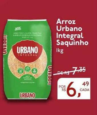 Perini Arroz Urbano Integral Saquinho oferta
