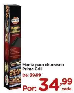 Carrefour Manta para churrasco Prime Grill oferta