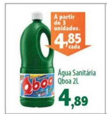 Econômico Atacadão Agua Sanitaria Qboa oferta