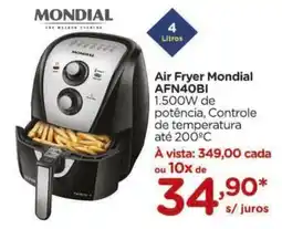 Carrefour Air Fryer Mondial AFN40BI oferta