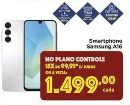 Carrefour Smartphone Samsung A16 oferta