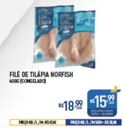 Supermercado Guará Filé de tilapia norfish oferta
