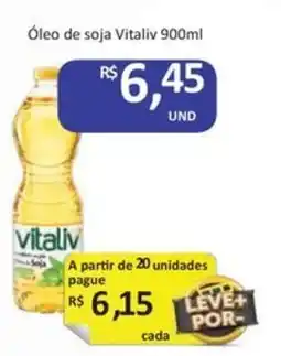 Paulistão Supermercados Óleo de soja Vitaliv oferta