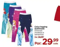 Carrefour Calça legging Sublimada oferta