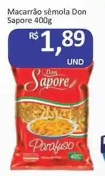 Paulistão Supermercados Macarrão semola Don Sapore oferta