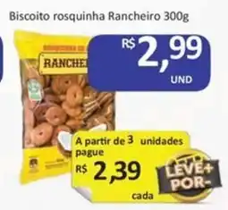 Paulistão Supermercados Biscoito rosquinha Rancheiro oferta