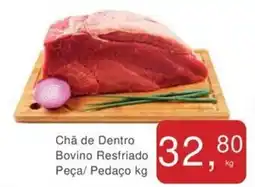 Mineirão Atacarejo Chã de Dentro Bovino Resfriado Peça/ Pedaço oferta