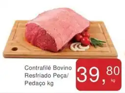 Mineirão Atacarejo Contrafilé Bovino Resfriado Peça/ Pedaço oferta