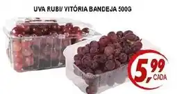 Kaçula Supermercados Uva rubi/ vitória bandeja oferta