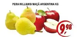 Kaçula Supermercados Pera williams/maça argentina oferta