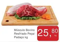 Mineirão Atacarejo Músculo Bovino Resfriado Peça/ Pedaço oferta