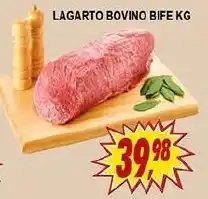 Kaçula Supermercados Lagarto bovino bife oferta
