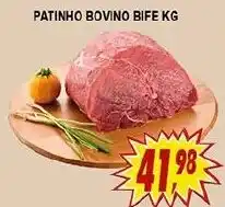 Kaçula Supermercados Patinho bovino bife oferta