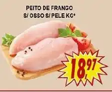 Kaçula Supermercados Peito de frango s/osso s/ pele oferta