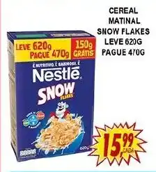 Kaçula Supermercados Cereal matinal snow flakes oferta
