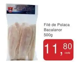 Mineirão Atacarejo Filé de Polaca Bacalanor oferta