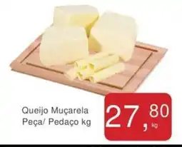 Mineirão Atacarejo Queijo Muçarela Peça/ Pedaço oferta
