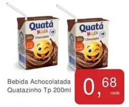 Mineirão Atacarejo Bebida Achocolatada Quatazinho Tp oferta